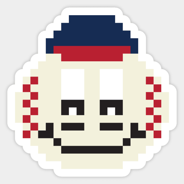 (ATL) Baseball Mascot Sticker by Pixburgh
